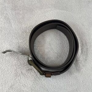 London Fog Men's Brown Leather Belt size 38